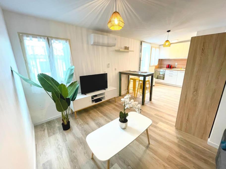 Studio Cosy - 2 Pers - Beziers - Centre - Terrasse - Clim מראה חיצוני תמונה